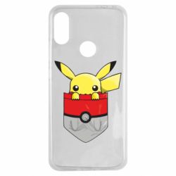 Чехол для Xiaomi Redmi Note 7 Pikachu in pocket - PrintSalon