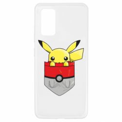 Чехол для Samsung A32 4G Pikachu in pocket - PrintSalon