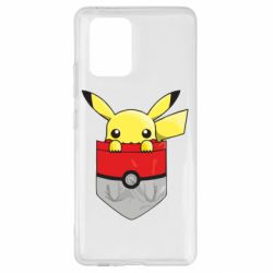 Чехол для Samsung S10 Lite Pikachu in pocket - PrintSalon