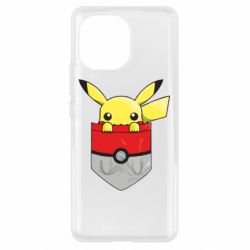 Чехол для Xiaomi Mi11 Pikachu in pocket - PrintSalon