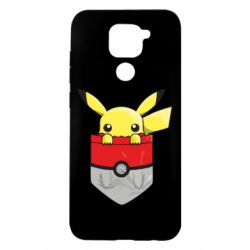 Чехол для Xiaomi Redmi Note 9/Redmi 10X Pikachu in pocket - PrintSalon