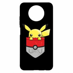 Чехол для Xiaomi Redmi Note 9 5G/Redmi Note 9T Pikachu in pocket - PrintSalon