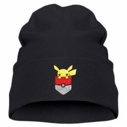 Детская шапка Pikachu in pocket - PrintSalon