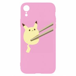 Чехол для iPhone XR Pikachu in the sticks-PrintSalon Чехол для iPhone XR Pikachu in the sticks