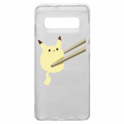 Чохол для Samsung S10+ Pikachu in the sticks