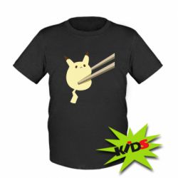 Детская футболка Pikachu in the sticks