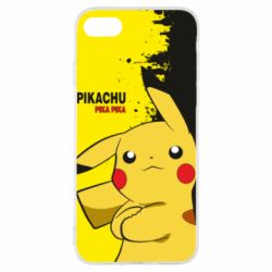 Чехол для iPhone SE 2022 Pikachu Pika Pika - PrintSalon
