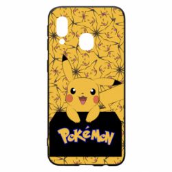 Чохол для Samsung A40 Pikachu Pika-Pika - PrintSalon