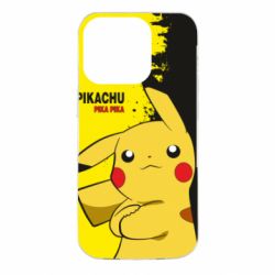Чехол для iPhone 14 Pro Pikachu Pika Pika - PrintSalon