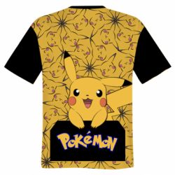 Чоловіча футболка 3D Pikachu Pika-Pika - PrintSalon