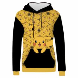 Жіноче 3D худі Pikachu Pika-Pika