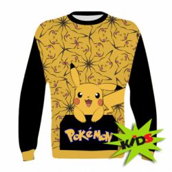 Дитячий 3D світшот Pikachu Pika-Pika - PrintSalon
