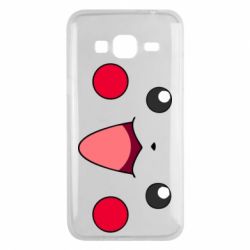 Чехол для Samsung J3 2016 Pikachu Smile - PrintSalon