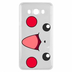 Чехол для Samsung J7 2016 Pikachu Smile - PrintSalon