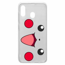 Чехол для Samsung A30 Pikachu Smile - PrintSalon