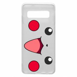 Чехол для Samsung S10 Pikachu Smile - PrintSalon