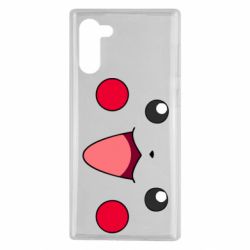 Чехол для Samsung Note 10 Pikachu Smile - PrintSalon