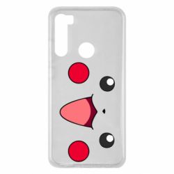 Чехол для Xiaomi Redmi Note 8 Pikachu Smile - PrintSalon