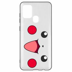 Чехол для Samsung A21s Pikachu Smile - PrintSalon