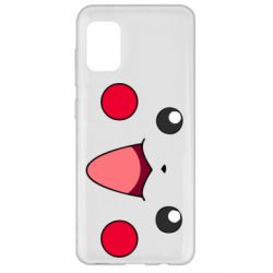 Чехол для Samsung A31 Pikachu Smile - PrintSalon