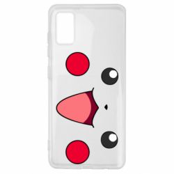 Чехол для Samsung A41 Pikachu Smile - PrintSalon