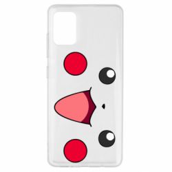 Чехол для Samsung A51 Pikachu Smile - PrintSalon