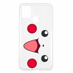Чехол для Samsung M31 Pikachu Smile - PrintSalon