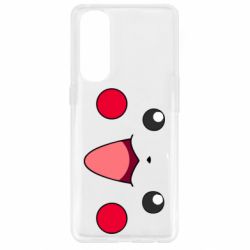 Чехол для Oppo Reno 4 Pro Pikachu Smile - PrintSalon