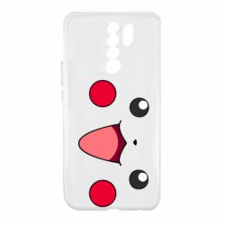 Чехол для Xiaomi Redmi 9 Pikachu Smile - PrintSalon