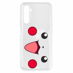 Чехол для Realme 6 Pikachu Smile - PrintSalon