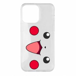 Чехол для iPhone 14 Pro Max Pikachu Smile - PrintSalon