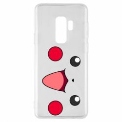 Чехол для Samsung S9+ Pikachu Smile - PrintSalon