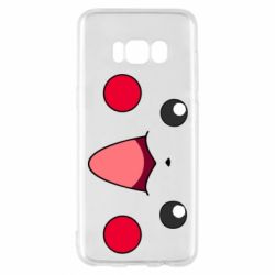 Чехол для Samsung S8 Pikachu Smile - PrintSalon
