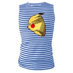 Майка-тельняшка Pikachu - PrintSalon