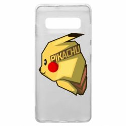 Чехол для Samsung S10+ Pikachu - PrintSalon