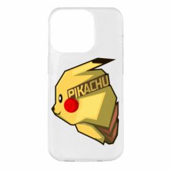 Чехол для iPhone 14 Pro Pikachu - PrintSalon