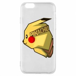 Чехол для iPhone 6/6S Pikachu - PrintSalon