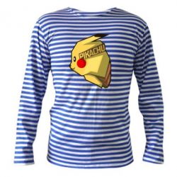 Тельняшка с длинным рукавом Pikachu - PrintSalon