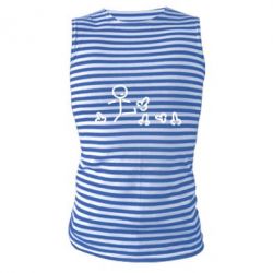 Майка-тельняшка Пинать - PrintSalon