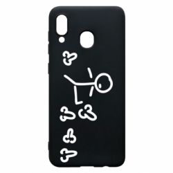 Чехол для Samsung A30 Пинать - PrintSalon