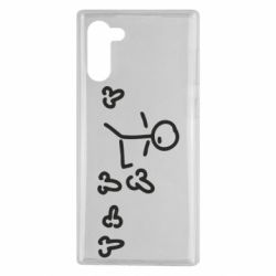 Чехол для Samsung Note 10 Пинать - PrintSalon