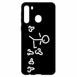 Чехол для Samsung A21 Пинать - PrintSalon