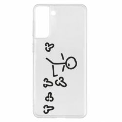 Чехол для Samsung S21+ Пинать - PrintSalon