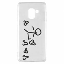 Чехол для Samsung A8 2018 Пинать