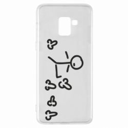 Чехол для Samsung A8+ 2018 Пинать - PrintSalon