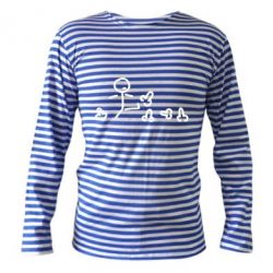 Тельняшка с длинным рукавом Пинать - PrintSalon