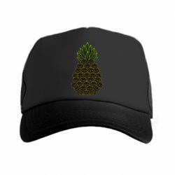 Кепка-тракер Pineapple cat - PrintSalon