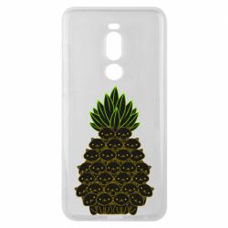 Чехол для Meizu Note 8 Pineapple cat - PrintSalon