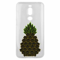 Чехол для Meizu X8 Pineapple cat - PrintSalon