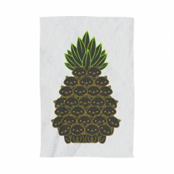 Полотенце с принтом Pineapple cat - PrintSalon